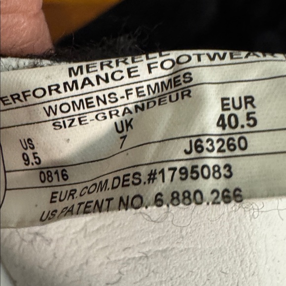 Merrell Black Suede cozy shearling Slip-On mules clogs 9.5 excellent condition - Picture 6 of 8